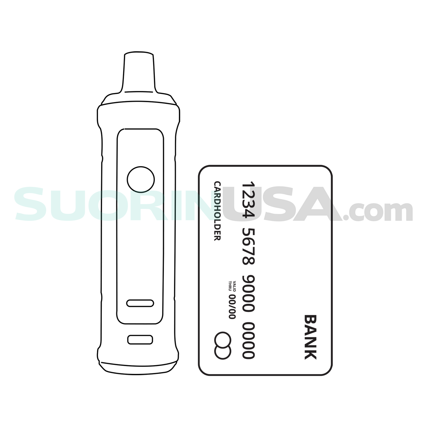Suorin Trident Size
