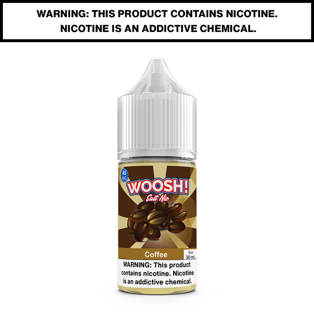 Coffee Woosh Vape eJuice Salt Nic